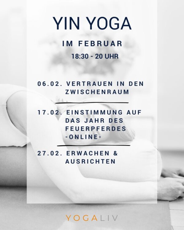 Dein Yin Yoga im Februar!